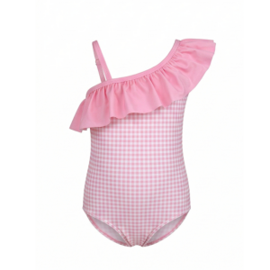 CLARA SWIMSUIT PINK GINGHAM