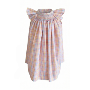 EMELY DRESS MULTICOLOR GINGHAM