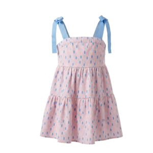 MELANIE DRESS RAIN DROPS