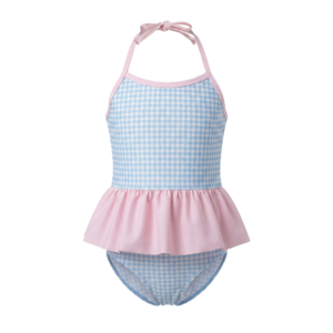 PAULINA BIKINI SKY GINGHAM