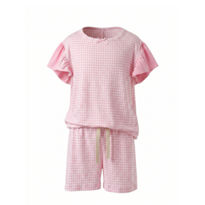 AMELIA PLAYWARE SET PINK GINGHAM