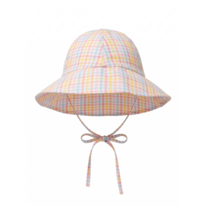 SUN HAT MULTICOLOR GINGHAM